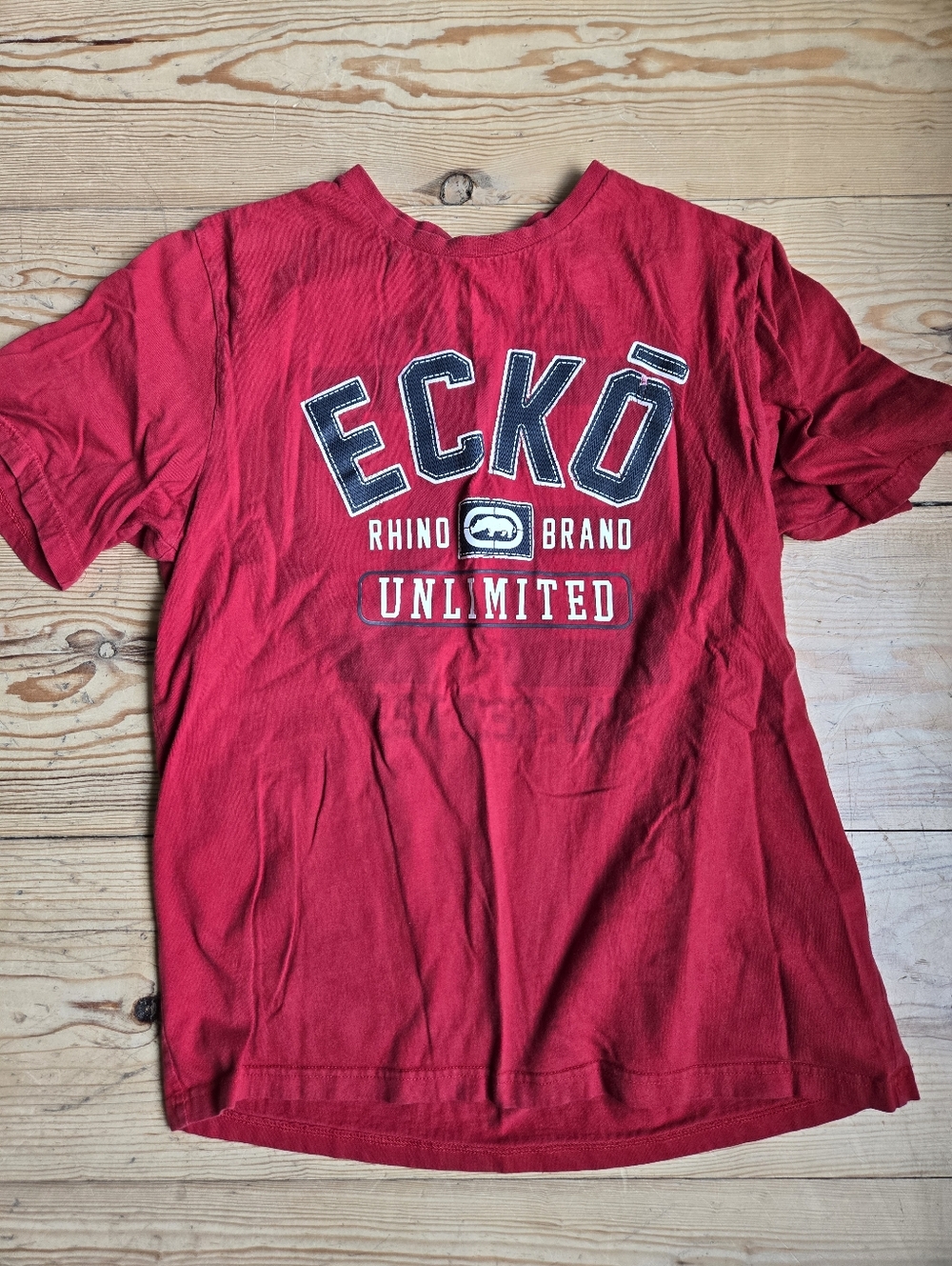 Ecko Unltd Red Graphic Logo Tee Men’s M